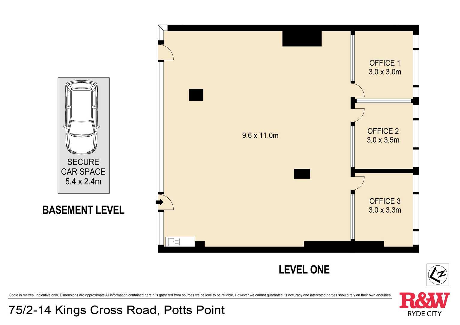 75 & 9/2-14 Kings Cross Road Potts Point