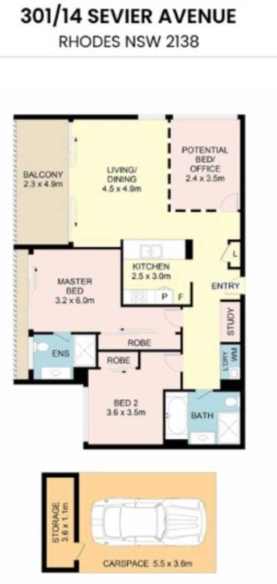 301/14 Sevier Avenue Rhodes