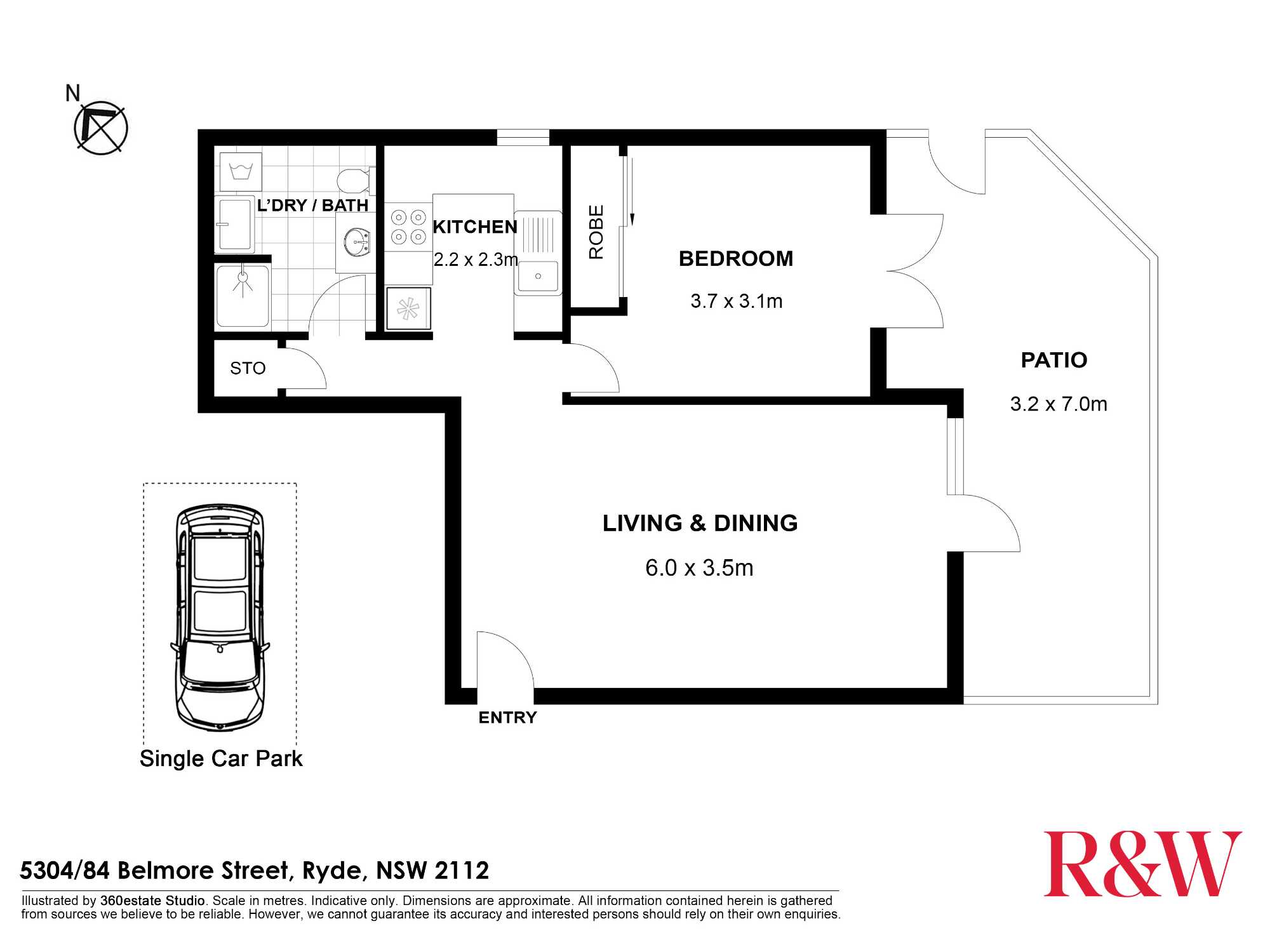 5304/84 Belmore Street Ryde