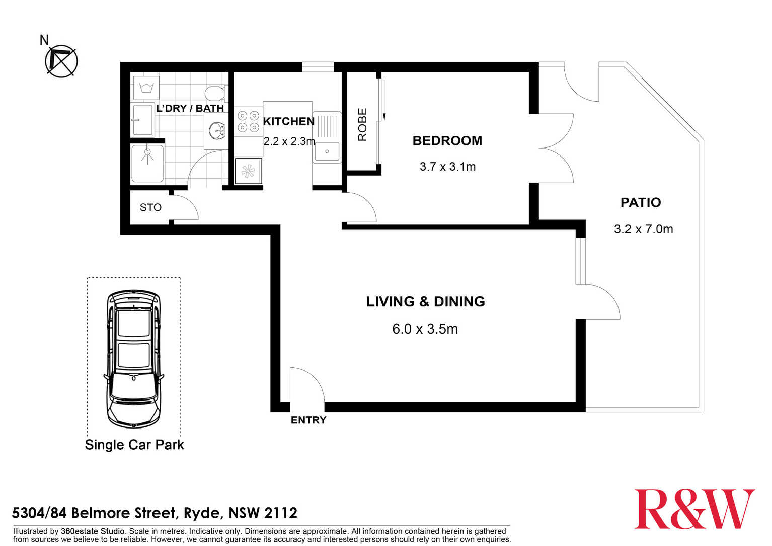 5304/84 Belmore Street Ryde