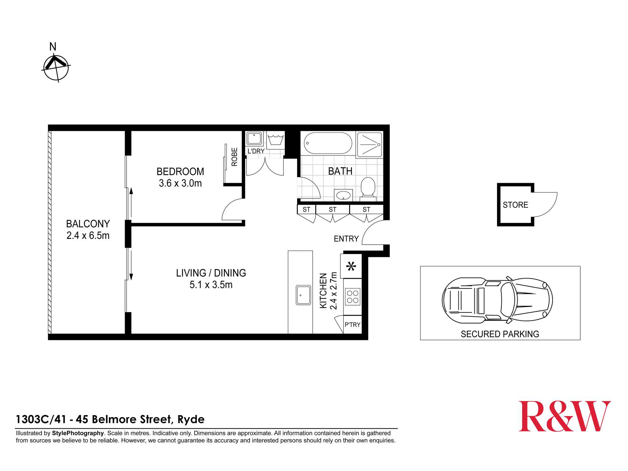 1303C/41 Belmore Street Ryde
