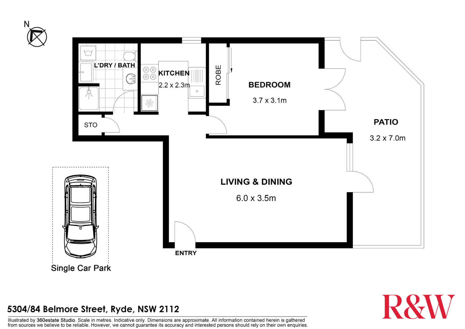 5304/84 Belmore Street Ryde 5304/84 Belmore Street Ryde